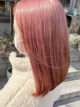 オネスト 北習志野店(onest) ピンクヘアー@onest_yui