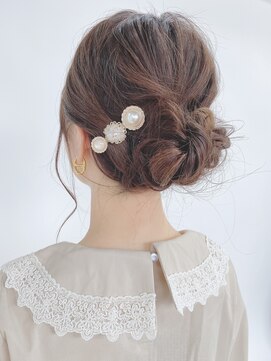 ルービック 枚方(Rubik's) 大人お団子アップアレンジ