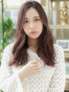 カバーヘア ブリス 志木南口駅前店(COVER HAIR bliss) 外国人風大人ハイライト小顔かきあげバングa志木20代30代40代