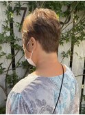 イエローベージュベリーショート【dimanche自由が丘】