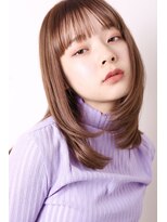 ヨファ ヘアー 芦屋店(YOFA hair)&nbsp;ウル艶美髪ストレートミディココアベージュ1204