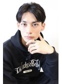 【 I. 】刈り上げツーブロックアップバング短髪黒髪 川口
