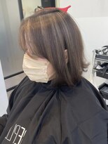 GBG 自由が丘 *After→Before*右スワイプ【白髪ぼかし脱白髪染めハイライト】