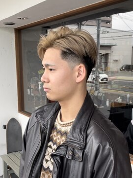 エルエー バーバーショップ 草津店(L.A BARBERSHOP) 店長【橋本】ベージュカラー