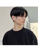 メンズマッシュ/シースルーマッシュ/黒髪マッシュ/博多