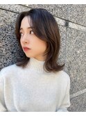 □ 韓国大宮顔周り髪質改善レイヤーカット前髪カットくびれ