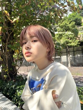 アピィス(APPiiS) セナショートウルフピンクベージュ