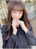 りさちゃんヘア/ローズブラウン【韓国風/縮毛矯正/髪質改善】