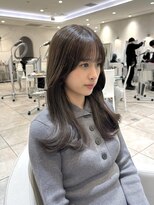 ザックラフィネ(ZACC raffine)&nbsp;レイヤーロング/グレーベージュ/透明感カラー