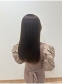 日簡単スタイリング☆ナチュラルストレート