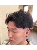 フェードツイストパーマ