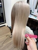 ネクサス 心斎橋(Nexus)&nbsp;シアーカラー セミディ カール 姫カット エクステ Nexus心斎橋