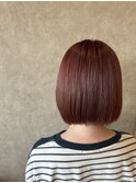 切りっぱなしボブ