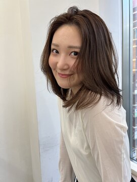 ジュエム(jouerm) 流し前髪レイヤー