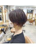束間丸みショート