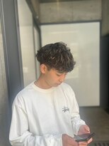 アウラ(AURA)&nbsp;シャドウパーマハイライト波巻きスパイラル