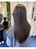 【W_SALON 河原町】ブラウンベージュ/ココアブラウン