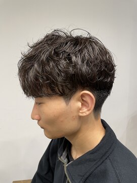 ニアウ 伊勢崎連取店(Niau) メンズマッシュシャドウパーマメンズパーマ