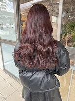 マルフェ 天王寺(marfe)&nbsp;大人ブラウン　艶髪　レッドブラウン透明感カラー髪質改善