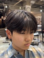 ノラキチジョウジ(NORA KICHIJOJI)&nbsp;ダウンパーマシースルーマッシュフェザーパーマカルマパーマ学割