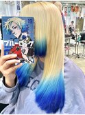ブルロ カイザー ケアブリーチ 抜きっぱなし ブロンド ウルフ