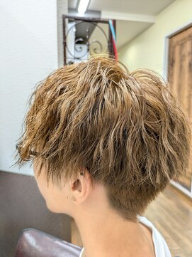 ヘアー シュシュ(Hair chouchou) メンズパーマカラー