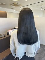 ロンドルピナス 小倉(Lond Lupinus)&nbsp;ブルーブラック/ワイドバング/美髪のススメ/外ハネボブ/北九州