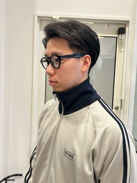 ケシキ大名(keshiki) 毛流れの良いアップバングスタイル/keshiki大名KAZU