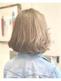 アンドライフ 市原店(AND LIFE) 明るさを透明感を出しました☆ボブスタイルなので質感も綺麗です