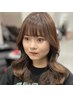 似合わせカット＋ポイントパーマ（前髪・トップなど）＋トリートメント
