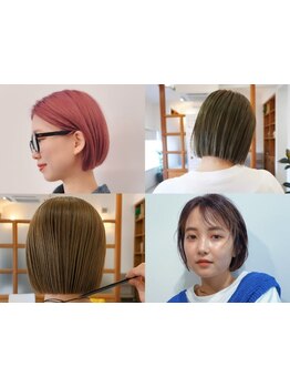 洗練された技術とデザイン力*トレンドボブ×似合わせで魅力を最大限に[伊勢崎/ショート/ボブ/ブリーチ]