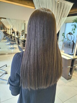 ミック ヘアアンドメイクアップ 高田店(miq Hair&Make up) イルミナカラー/オリーブベージュ/秋カラー/透明感カラー/艶髪