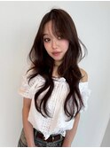 【KASUMI天神美容室】透明感ブラウン×ハッシュレイヤーカット