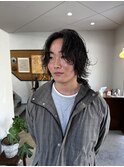 メンズボブパーマ