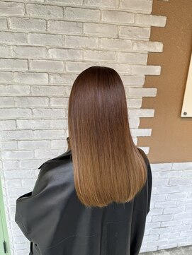 ルフュージュ バイ プロデュース 相模大野店(Refuge by Produce) 【新井限定】カット+髪質改善酸性ストレート