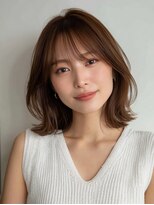 AccessMoon 米沢本店 クラゲヘアー/小顔/ココアベージュ/オリーブグレー/水戸米沢