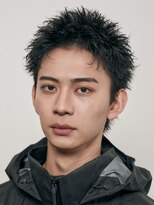 フィフス 渋谷(fifth)&nbsp;渋谷メンズスパイキーショート緩めピンツイストスパイラルパーマ