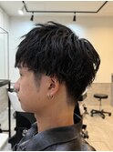 スパイラルパーマ