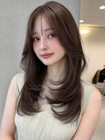 レビジュヘアー 桂店(LEVIJU HAIR)&nbsp;大人可愛い20代30代40代小顔ワンサイドショートボブ丸み前下がり