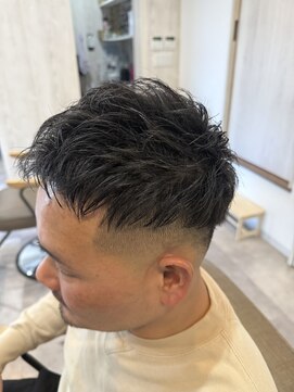 コムヘアー(Cm Hair) 無造作ツーブロックフェード