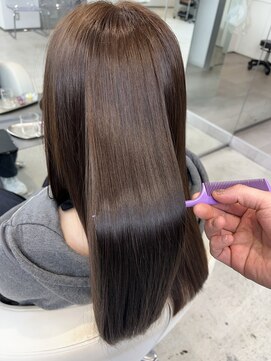 リタブランシェ(Lita branche) 髪質改善ケアカラー+髪質改善トリートメント+骨格矯正カット