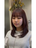 アローム(alom) 顔周りレイヤーカット 茅ヶ崎