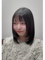 リエート 四条河原町(Lieto) 顔周りレイヤーレイヤーカット10代20代学割コーンロウ