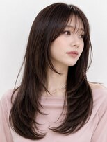 サーカス バイ ビュートリアム 青山(CIRCUS by BEAUTRIUM)&nbsp;レイヤーカット ロングレイヤー 黒髪 髪質改善 表参道 青山