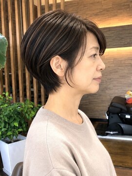 ヘア アトリエ マム(hair atelier mum) 【mum】 大人ショート/加古川 / 東加古川 /40代50代30代