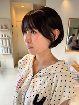 マイン(mine) ショートボブ 丸みボブ 丸みショート 大人可愛いショート