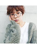 おしゃれ小顔ショート×バイオレット