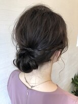 ナオヘアー(naohair)&nbsp;ゆるシニヨンアレンジ