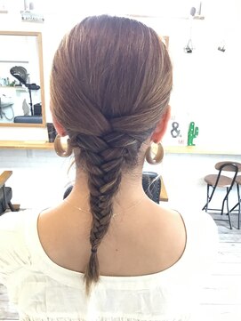 サイ(hair&nail Sai) ウィービングイージーアレンジ