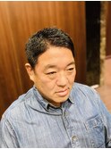 刈り上げショート／理容室/床屋/田町/品川/ヒロ銀座/メンズヘア